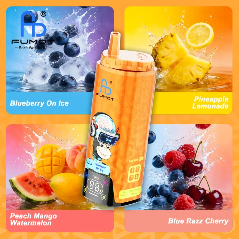 Fumot-ECO-4IN1-80K_Blueberry-On-Ice-Pineapple-Lemonade-Peach-Mango-Watermelon-Blue-Razz-Cherry7（3）.webp