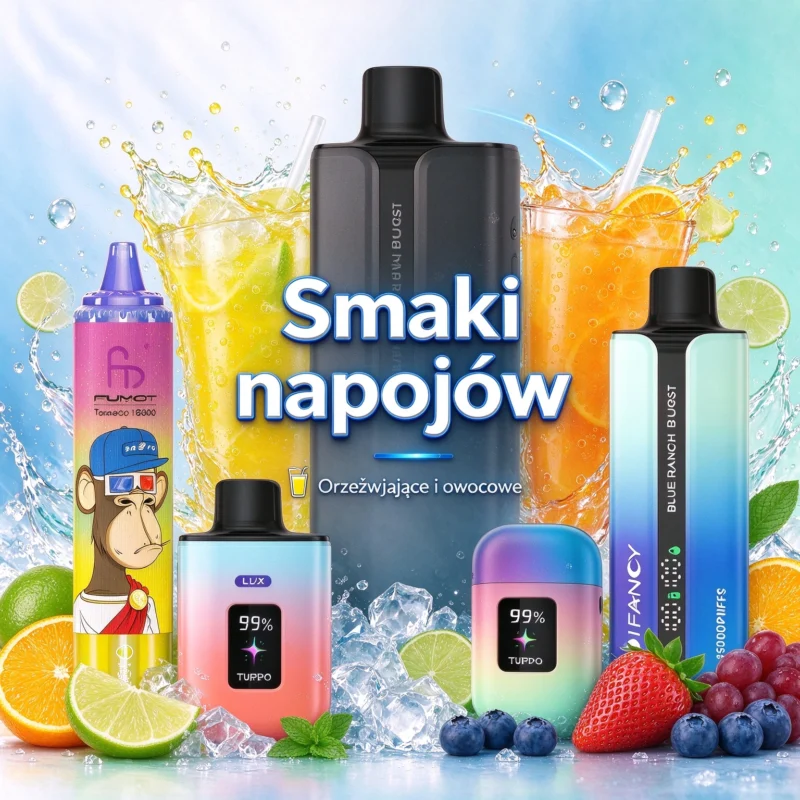 smaki napojów