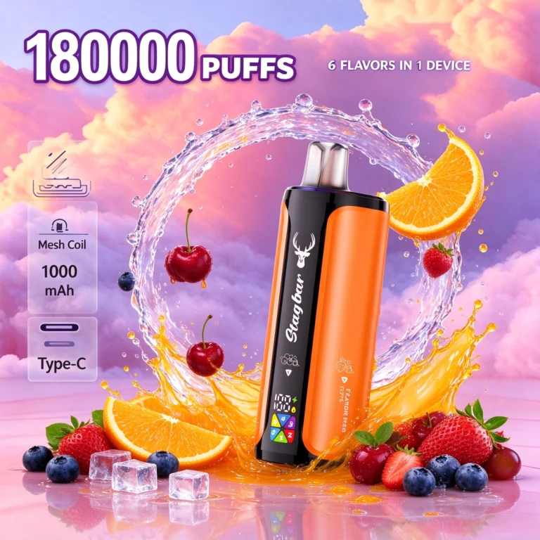 stag bar 6in1 180000 puffs