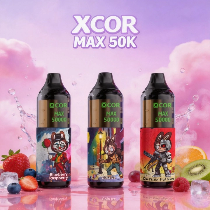 xcor max 50000 puffs