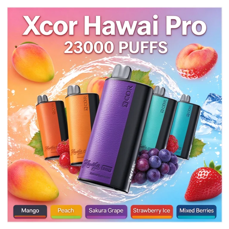 XCOR Hawaii PRO 23000 PUFFS