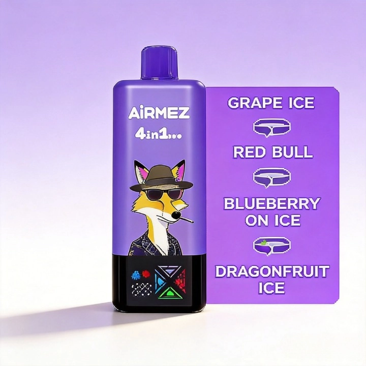 Grape Ice / Red Bull / Blueberry On Ice / Dragonfruit Ice
